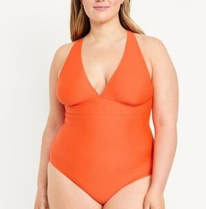 🆕 3X • Old Navy • Tie-Back One-Piece Swimsuit